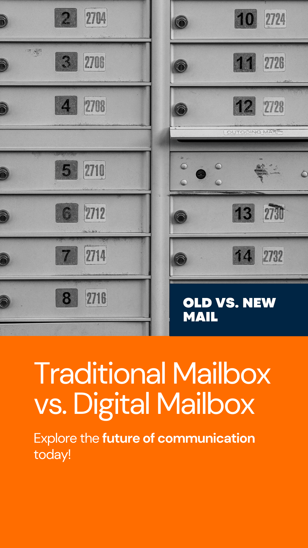Digital v Traditional Mailbox